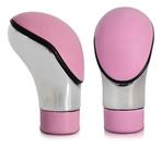 Manopla De Câmbio Rosa cromado (modelo Naja)