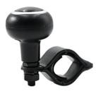 Manopla de Volante Pomo Giratório PCD Empilhadeira Tratores Aro Prata 3,5cm