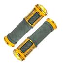 Manopla Dourado Moto Esportiva Aluminio Modelo Rizoma