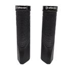 Manopla ergonomica elleven 130mm emborrachada basic preta