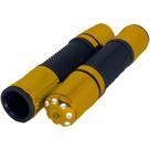 Manopla Esportiva MODELO 375-0 Dourado e Preto com Peso Manopla Esportiva MODELO 375-0 Dourado e Preto com Peso