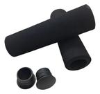 Manopla Espuma Beach Com Plug Preto Par