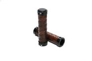 Manopla SRD em couro com trava 130 mm café Manopla SRD em couro com trava 130 mm café