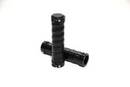 Manopla SRD em couro com trava 130 mm preta Manopla SRD em couro com trava 130 mm preta