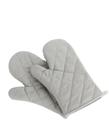 Manoplas de horno Nachvorn Premium resistentes al calor, gris, algodón/poliéster