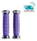 Manoplas De Punho Lilás Bicicleta Mtb Aro 20 24 26 29 Par