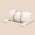 Manta 1,75m x 1,20m Altenburg Haus Afeto Branco Off White