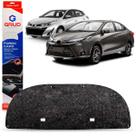 Manta Acústica Forro de Capô Antichamas Premium Yaris 2018 a 2023 com Presilhas Grud