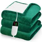 Manta aquecida GreenOak Electric Throw 127x152cm com certificação ETL