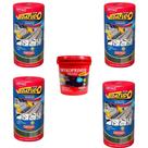Manta Asfáltica 30cm 3un + Primer Asfáltico 3,6 Kit Aplicação Fita Metalizada Vedação Telha Vedatudo
