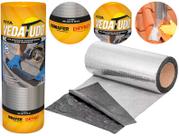 Manta Asfáltica Auto Adesiva Aluminizada Imperblock 45cmx10m