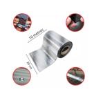 Manta Asfaltica Auto Adesiva Telhado Aluminizada - 20cm x 10m Dryko