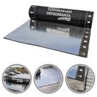 Manta Asfáltica Impermeabilizante Aluminizada 1m x 10m Dryko Vedatudo Vazamento Telhado Laje Telha