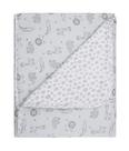 Manta Bebê Flanelada Dupla Face Selvinha 90 X 80Cm Papi