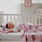 Manta bebê naninha minnie hipoalergênico 75cmx90m jolitex