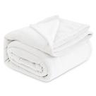 Manta Bedsure Fleece Queen - Flanela Branca
