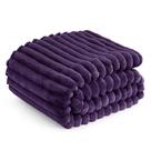 Manta Bedsure GentleSoft Morada para Cama Twin 168x229 cm