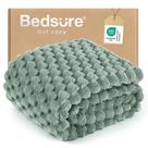 Manta Bedsure Twin Verde Salvia 350GSM Súper Suave y Acogedora