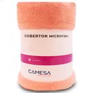Manta Casal 180x220cm Microfibra Soft Macia Fleece Camesa Manta Casal 180x220cm Microfibra Soft Macia Fleece Camesa