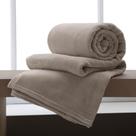 Manta Casal Flannel Home Design Bege - Corttex - Corttex