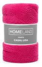 Manta Casal Home Lisa Microfibra Macia Pink Fúcsia Quentinha Home Land 180CM x 200cm