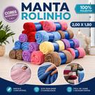 Manta Casal Microfibra Soft 200 X 180 Toque Aveludado e Suave Macia Cobertor Mantinha Quentinha Antialérgica Aleatorias