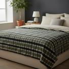 Manta Casal Polar 7 Fleece Xadrez C/Estilo Escocês 180x220m