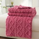 Manta Casal Sherpa Glamour Cobertor Microfibra Coberta Aveludado Macia Para Sofa 210 X 190