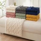Manta Casal Sherpa Glamour Cobertor Microfibra Coberta Aveludado Macia Para Sofa 210 X 190