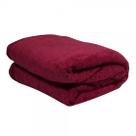 Manta Casal Texfine Home Design Mantinha Soft Microfibra Vinho