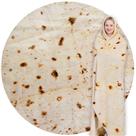 Manta CASOFU Burritos Tortilla Food Beige 152cm