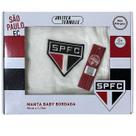Manta Cobertor Bebê Microfibra Bordada Times Futebol 90x1,10m - Jolitex Ternille - Jolitex Baby