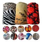 Manta Cobertor Casal com Estampas Elegantes