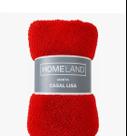 Manta Cobertor de Casal Liso Homeland 1.80 M x 2.00m.