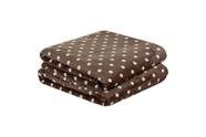 Manta Cobertor Flannel Macia Petit Poá Casal Padrão 01 Peça - Stinely Casa