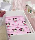 Manta / Cobertor Microfibra Soft Jolitex Bebe Minnie Coração