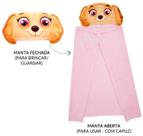 Manta Cobertor Para Criança Com Capuz Inverno Cachorra Cachorrinha Menina Skye Rosa Desenho Infantil Cachorro Patrulha Canina Nickelodeon Manta Cobertor Para Criança Com Capuz Inverno Cachorra Cachorrinha Menina Skye Rosa Desenho Infantil Cachorro Patrulha Canina Nickelodeon
