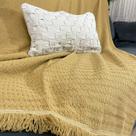 Manta Colcha Gigante para Cama/Sofá King Favo de Mel 2,50 x 2,20