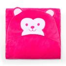 Manta Com Capuz Buettner Microfibra Infantil Sheep 90cmx90cm Rosa Escuro