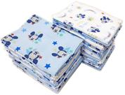 Manta Cueiro 80x80cm Flanelado Mickey Disney Com 4 Unidades Manta Cueiro 80x80cm Flanelado Mickey Disney Com 4 Unidades