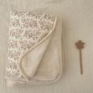 Manta De Algodão Fleece Para Bebês, Cobertor De Veludo Para Carrinho, Roupa De Cama Para