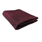 Manta de Algodão Solteiro Jeans Multiuso p/ Cama, Sofá Vermelha com Preto 2,00 x 1,40 m