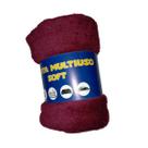 Manta De Cachorro E Gato Matinha Cobertor Pet 90 Cm X 1m Cor Vinho