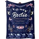 Manta de flanela EOBIBIFUN Best Friend 150 x 125 cm