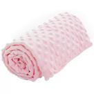 Manta de Inverno Para Bebê Rosa Bolha sem Forro 1m x 75