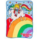 Manta de lã prateada Buffalo Rainbow Brite 45x60cm