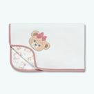 Manta De Matelassê Hug Amor De Urso Rosa Antigo
