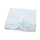 Manta de Piquet com Lasie 100% Algodão - Chevron Tiffany