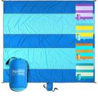 Manta de praia AQUATUS Premium XXL 305x274cm à prova de areia