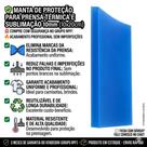 Manta De Silicone 10mm Personalização 10cm X 20cm Copo Long Drink